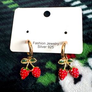 Strawberry Earring